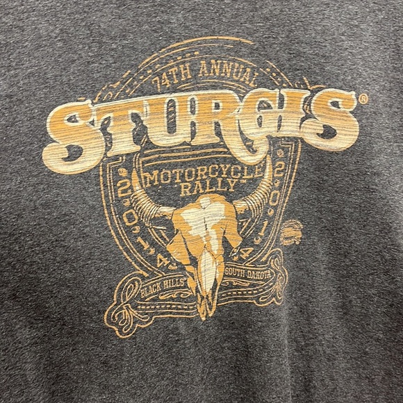 Sturgis Graphic Tee XL 2014 Dark Gray - Picture 2 of 5